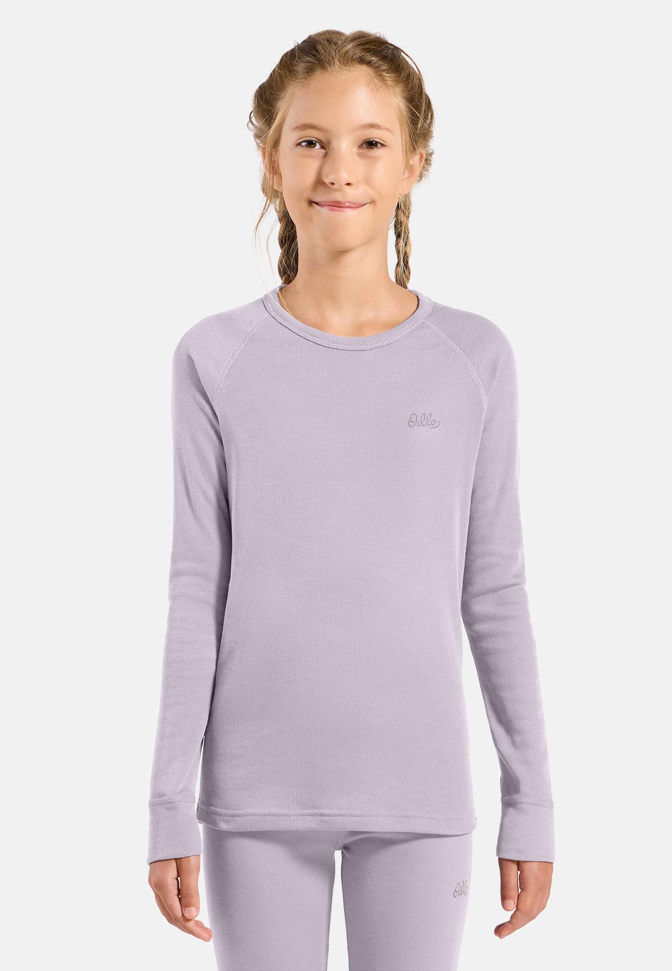 Active Warm Base layer Set in misty lilac