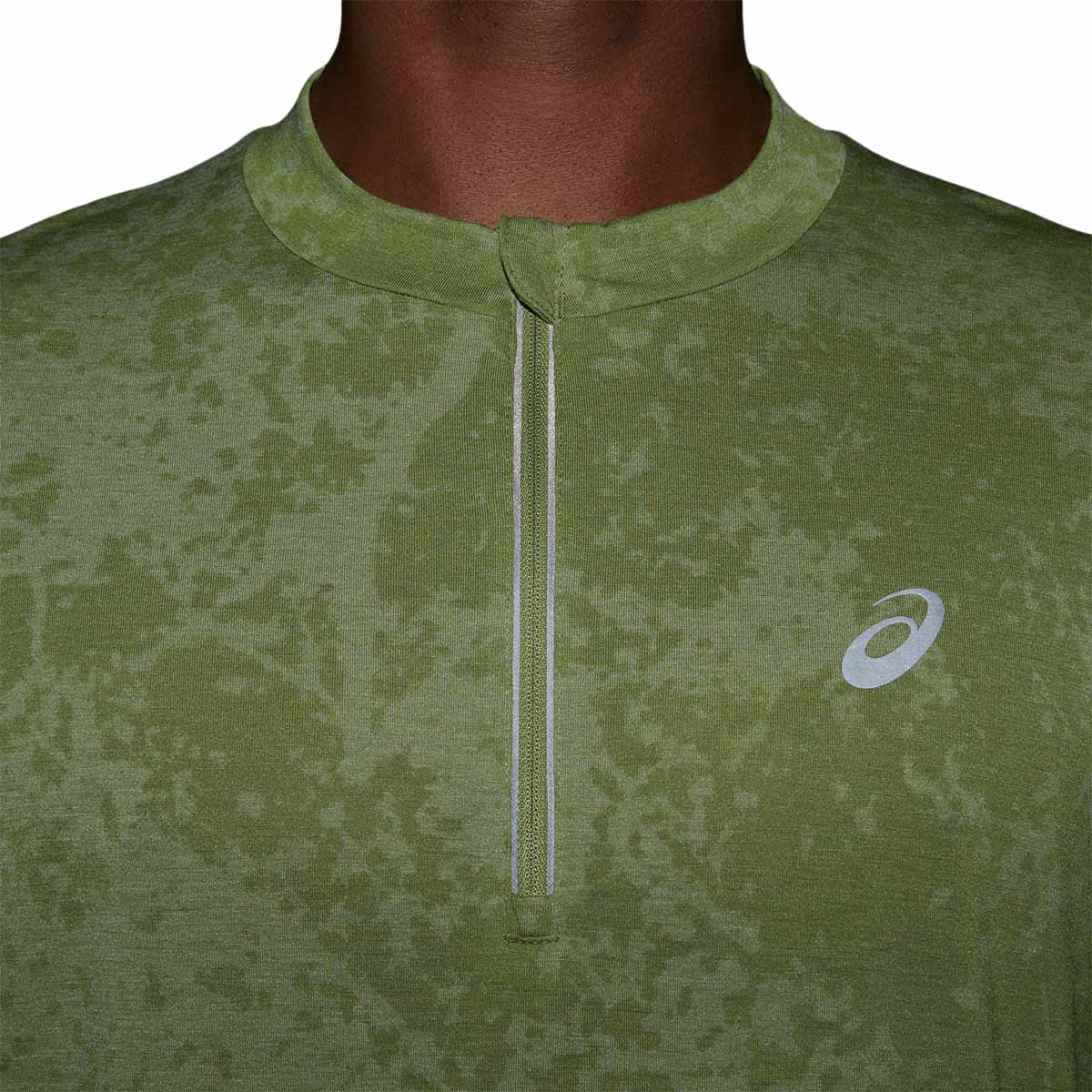 Asics Metarun Pattern 1/2 Zip Løbe T-shirt Herre