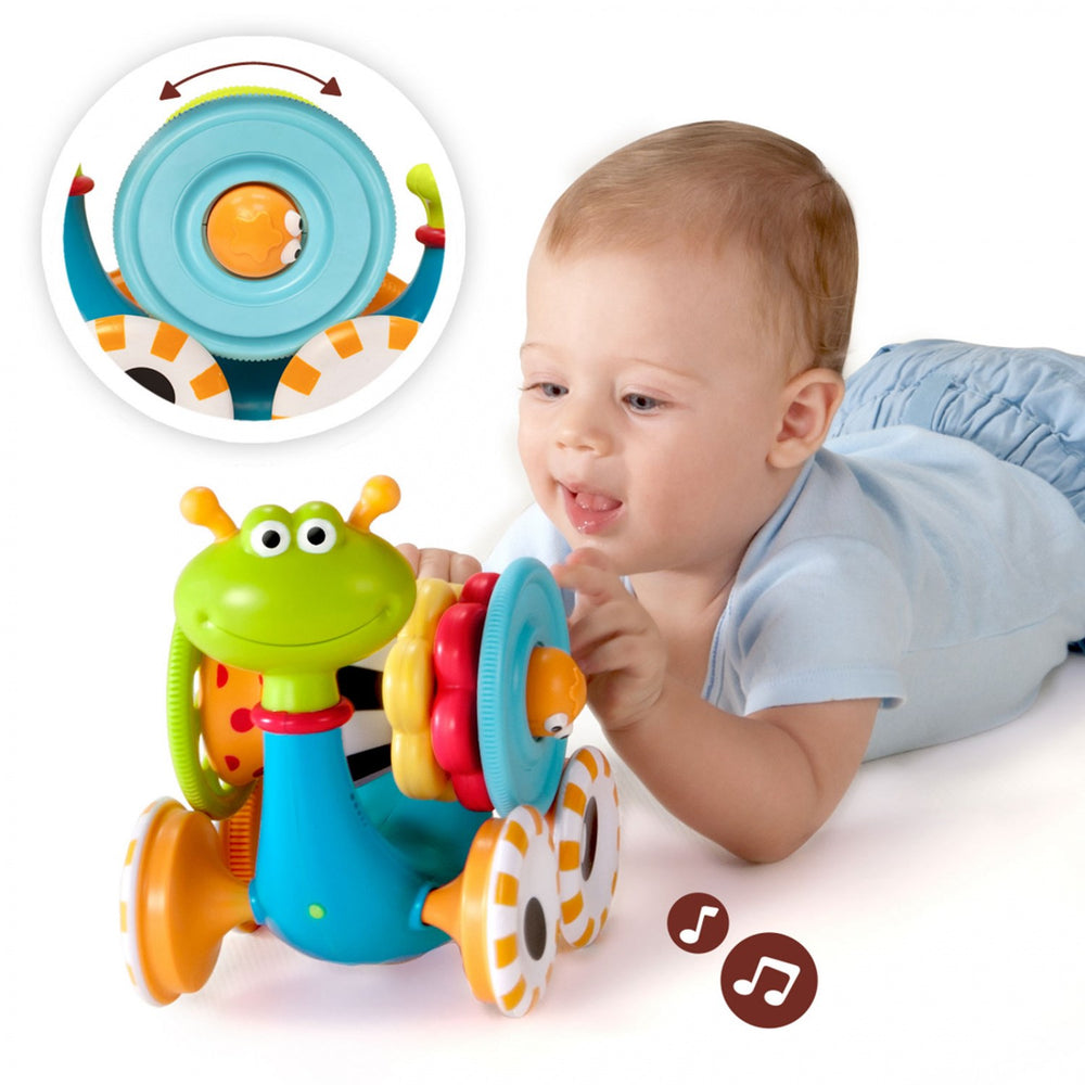 Køb Yookidoo Crawl 'N' Go Snail