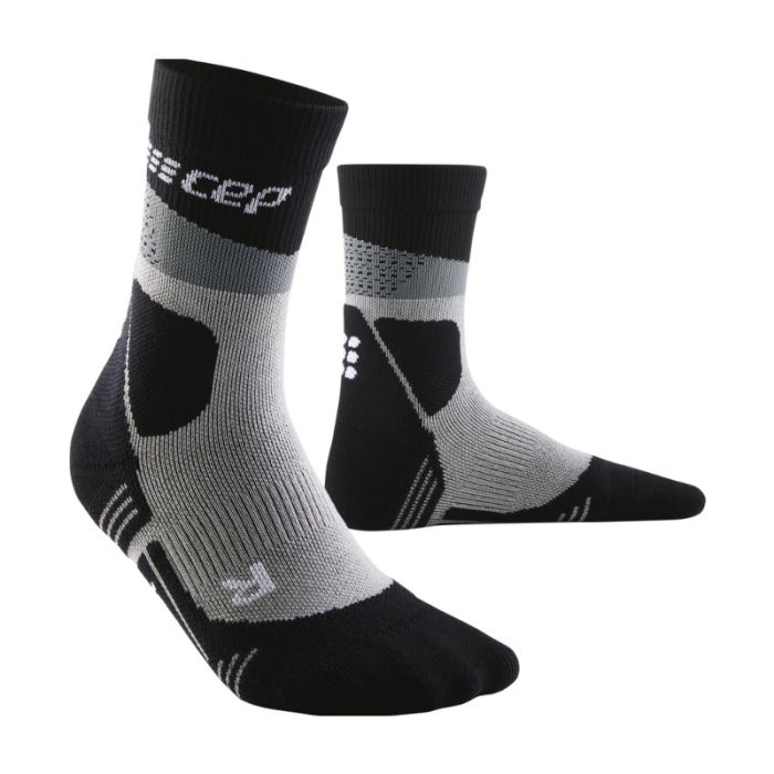 CEP Dame Strømper Max Cushion Hiking Socks Mid-Cut Sort