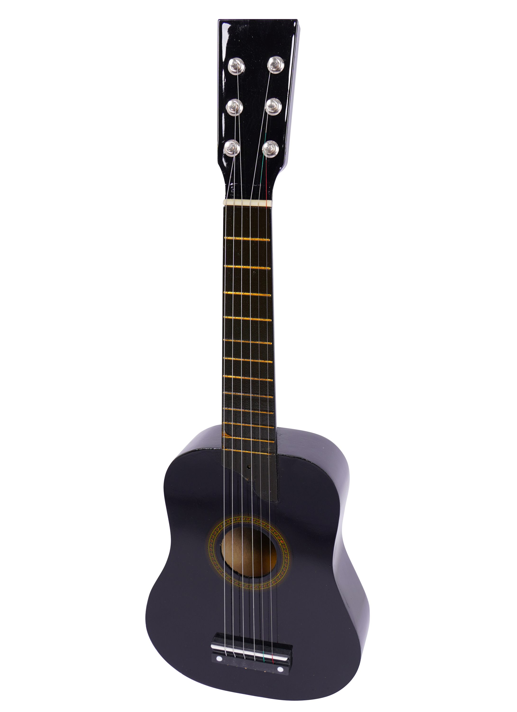 Kindergitarre akustisch schwarz