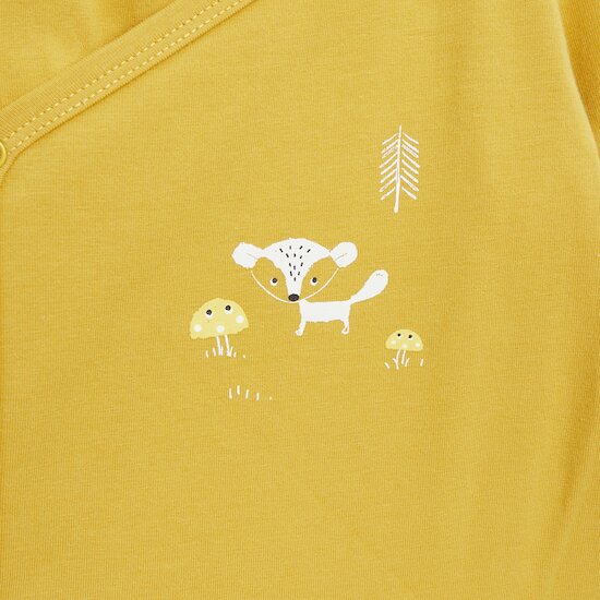Golden Winter Lot de 2 bodies manches longues   Yellow Epice        de               P'tit bisou