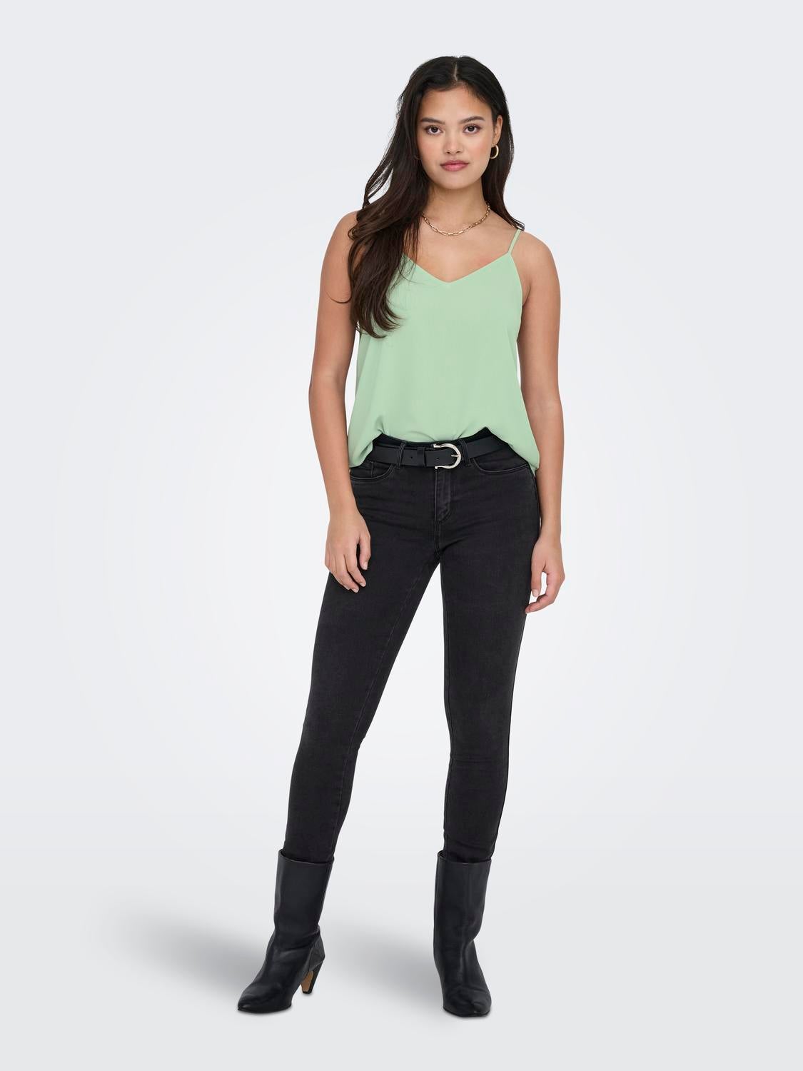 ONLMOON Top Frosty Green