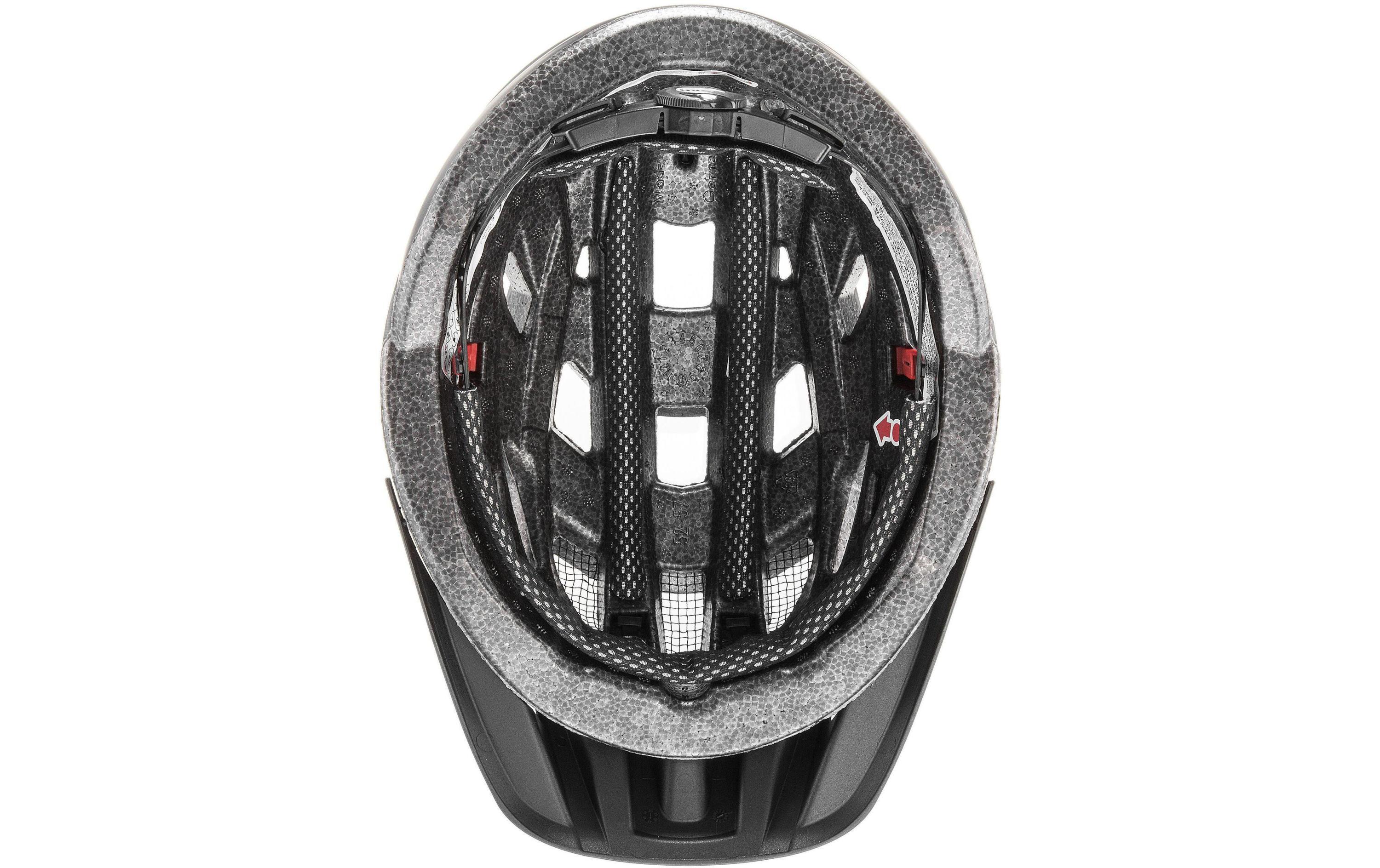 Helm i-vo cc 56-60 cm, DunkelgrauAllround-Helm mit abnehmbarem Visier
