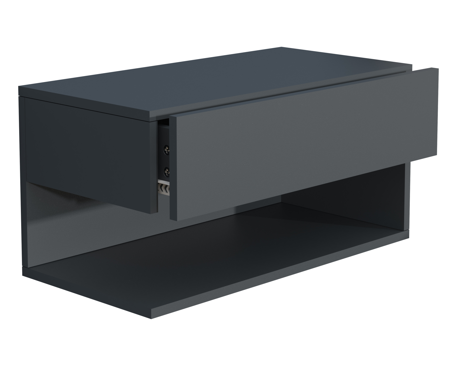 Wandschublade USAL XL - anthrazit - 60 cm