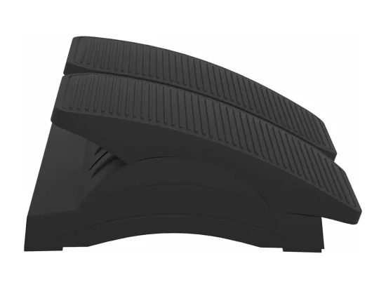 Repose-pied Noir 43,5x32,5x10,5 cm