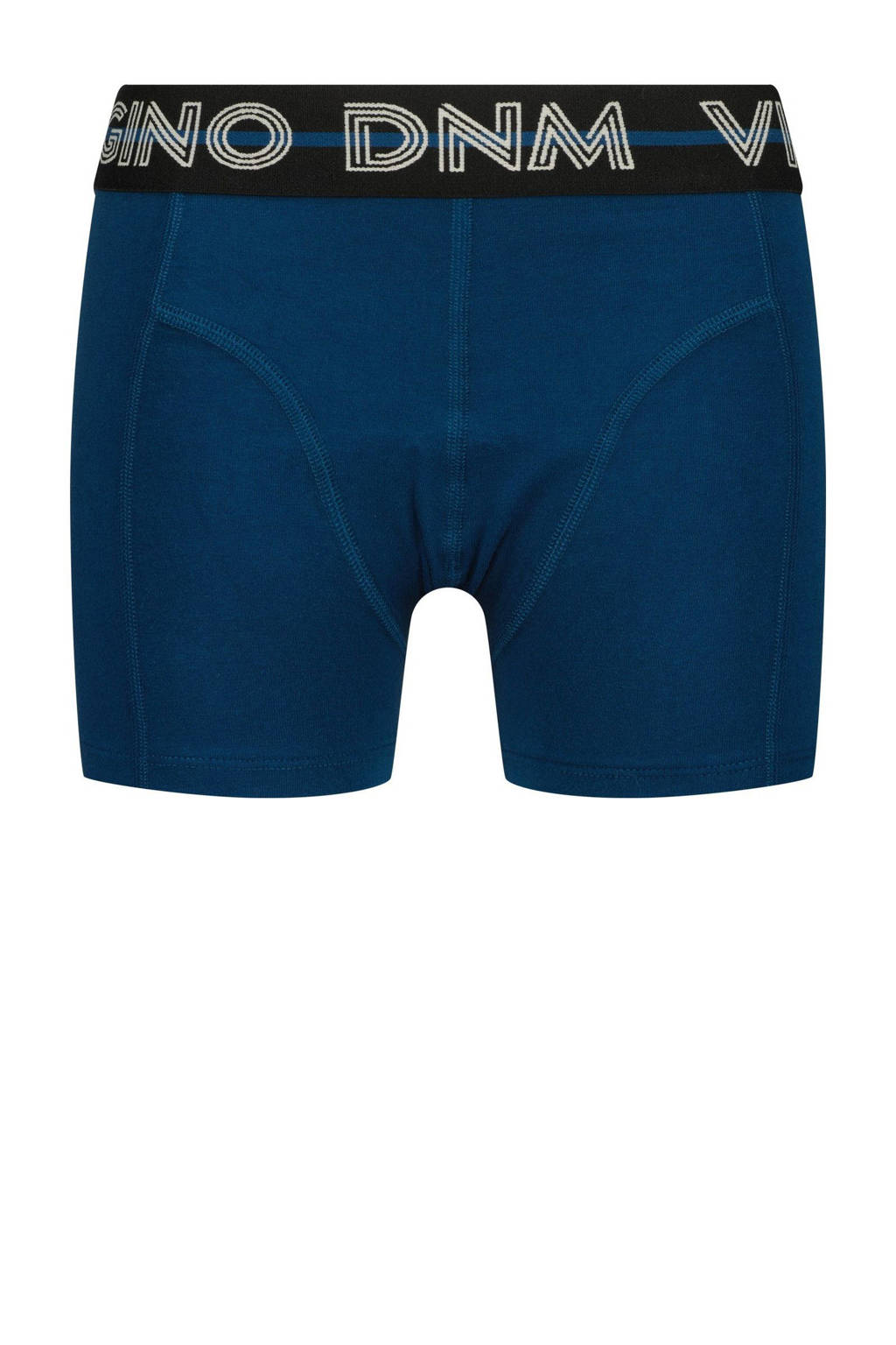 boxershort Woods - set van 3 donkergroen/blauw
