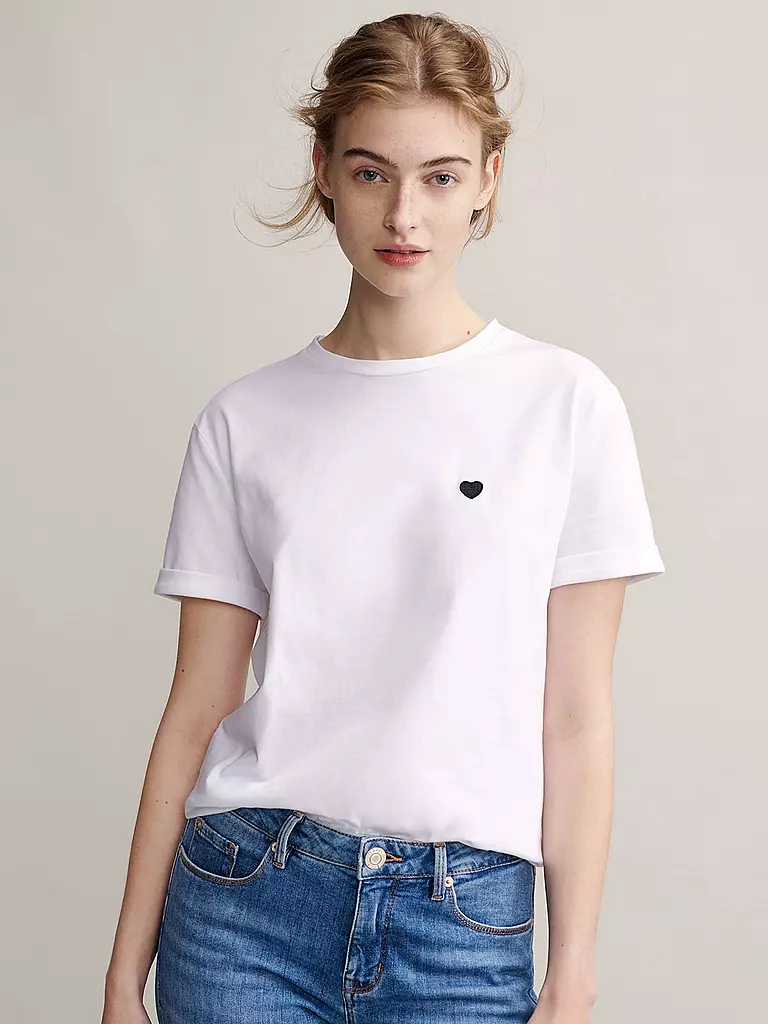 OPUS T-Shirt SERZ weiss