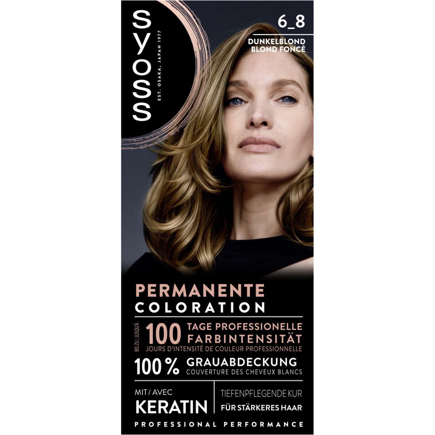Syoss Permanente Coloration 6_8 Dunkelblond