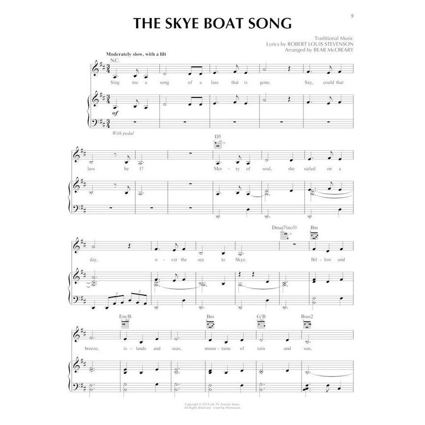 Hal Leonard Outlander: The Series voor piano