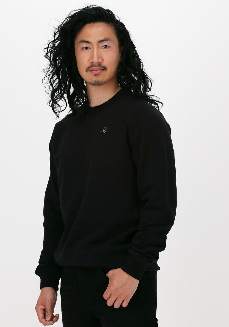 ANERKJENDT zwarte anerkjendt sweater akallen noos crewneck