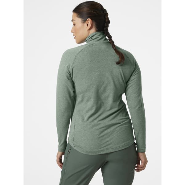 Sweat polaire randonnée HELLY HANSEN W VERGLAS 1/2 ZIP SPRUCE