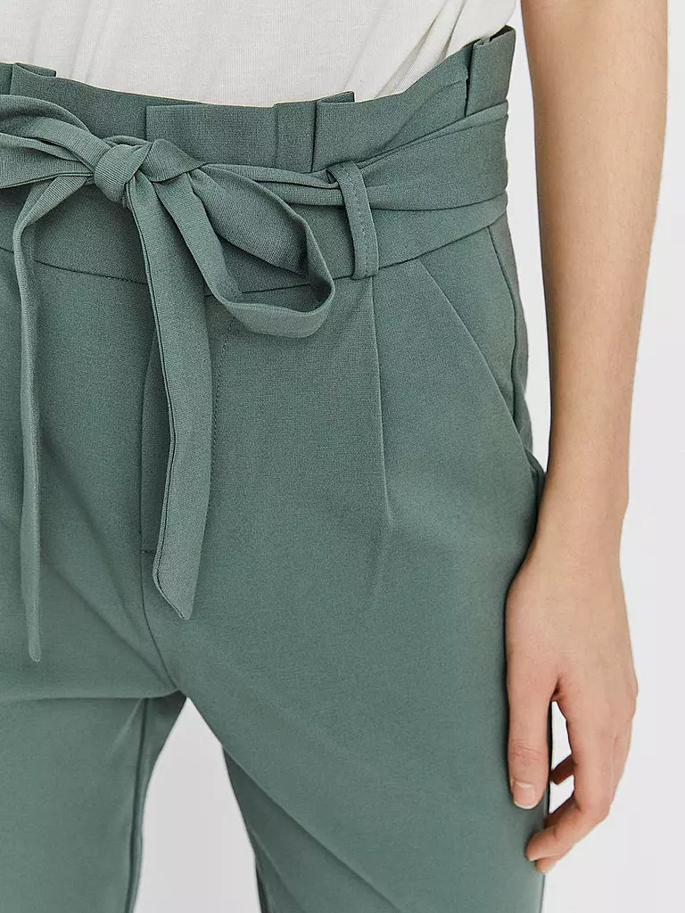 VERO MODA Highwaist Hose Loose Fit VMEVA grün