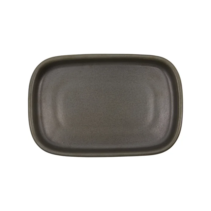 Meraki - Datura Tablett, 20 x 12,5 cm, shellish grey