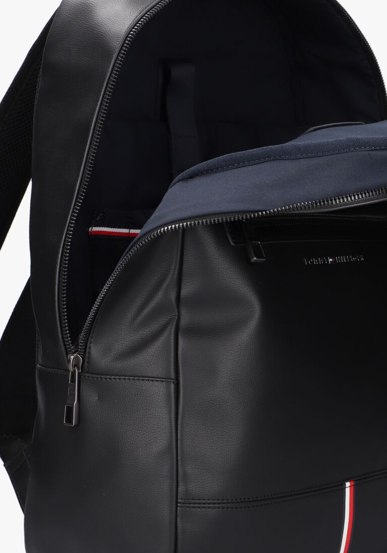 TOMMY HILFIGER zwarte tommy hilfiger rugtas th corporate backpack