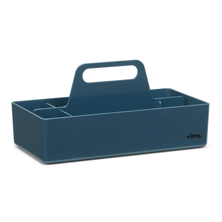 Vitra - Storage Toolbox recycled, meerblau