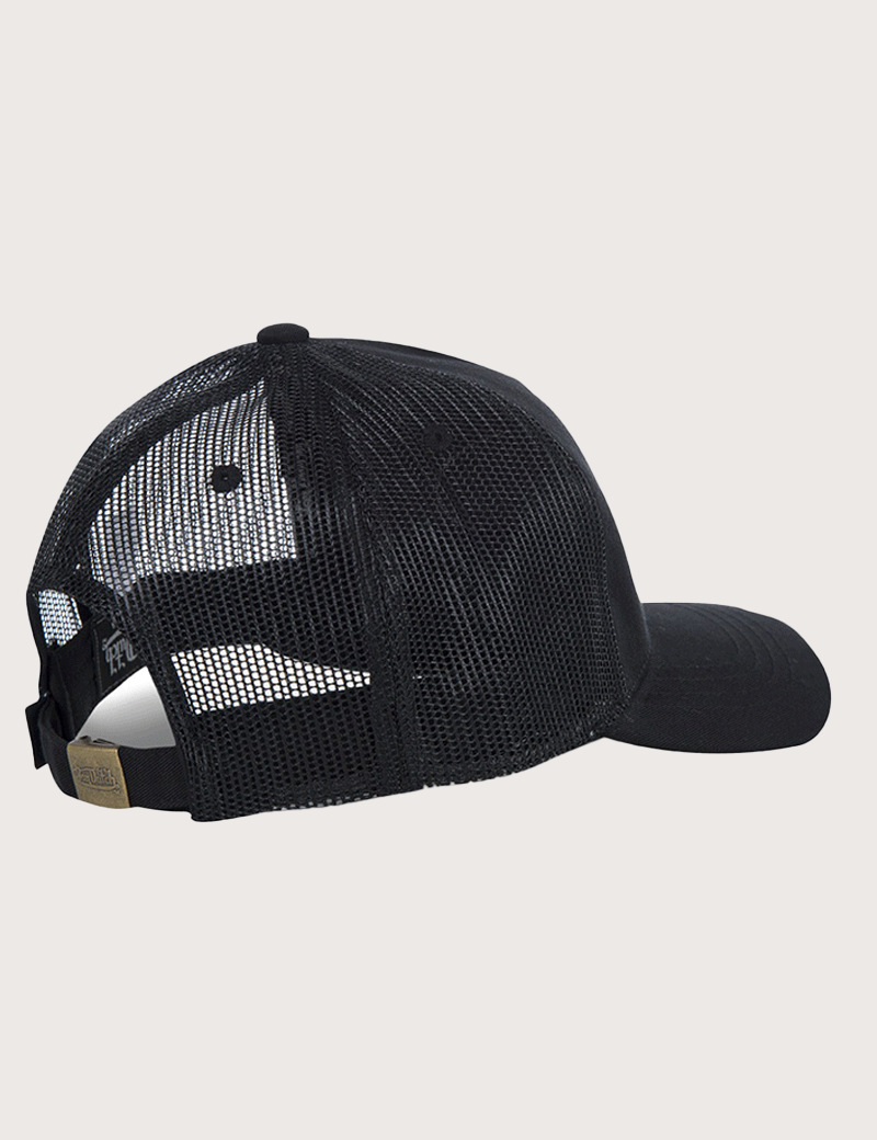 VON DUTCH CASQUETTE TRUCKER LOGO CALIFORNIA NOIR