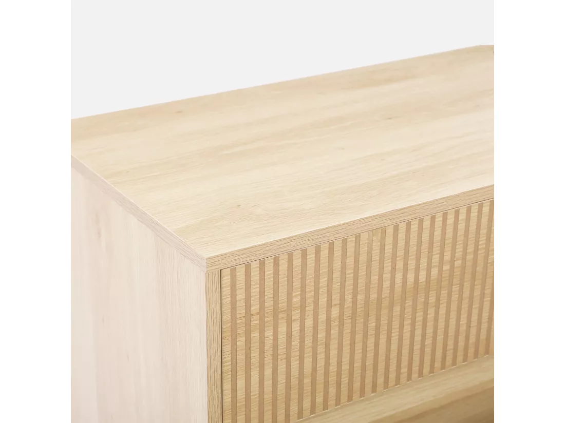 Commode de rangement décor bois. 3 tiroirs - Linear