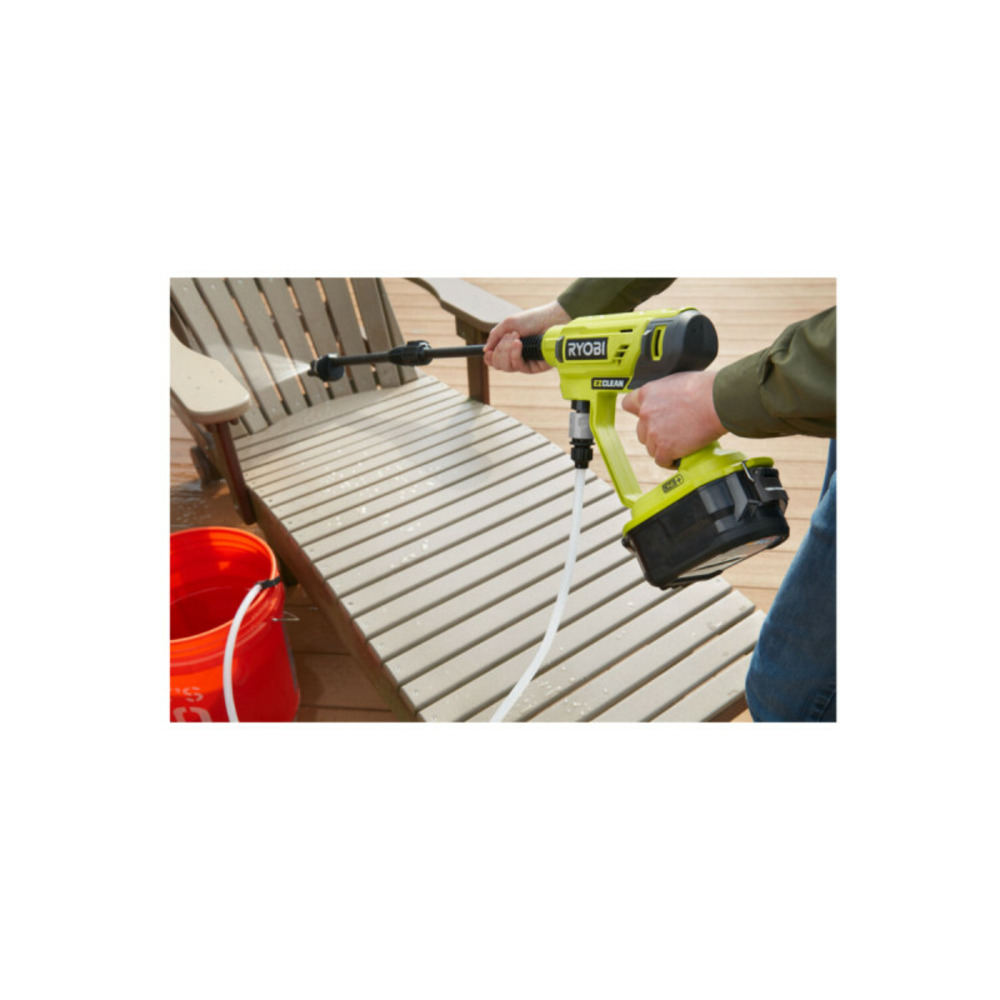 Pistolet à pression ryobi 18v oneplus - 1 batterie 2.5ah 1 chargeur ry18pw22a-125