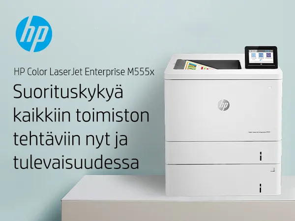 HP Color LaserJet Enterprise M555x - Printer - farve - Duplex - laser - A4/Legal - 1200 x 1200 dpi - op til 38 spm (mono) / op til 38 spm (farve) - kapacitet: 650 ark - USB 2.0, Gigabit LAN, Wi-Fi(n), USB 2.0 vært