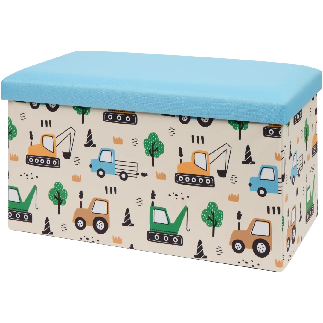 Boîte de rangement pliable avec couvercle