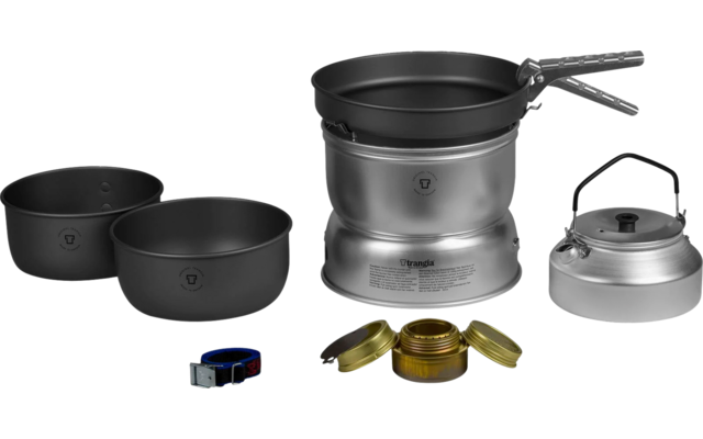 Trangia Trangiakök 25 Campingkochset 4- teilig mit Spiritusbrenner