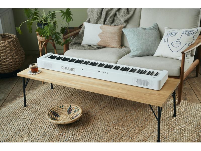 Casio E-Piano CDP-S110WE Weiss Das Einsteigermodell der CDP-S Digitalpiano-Serie mit gewichtetem Scaled-Hammer-Action-Keyboard II mit 88 Tasten