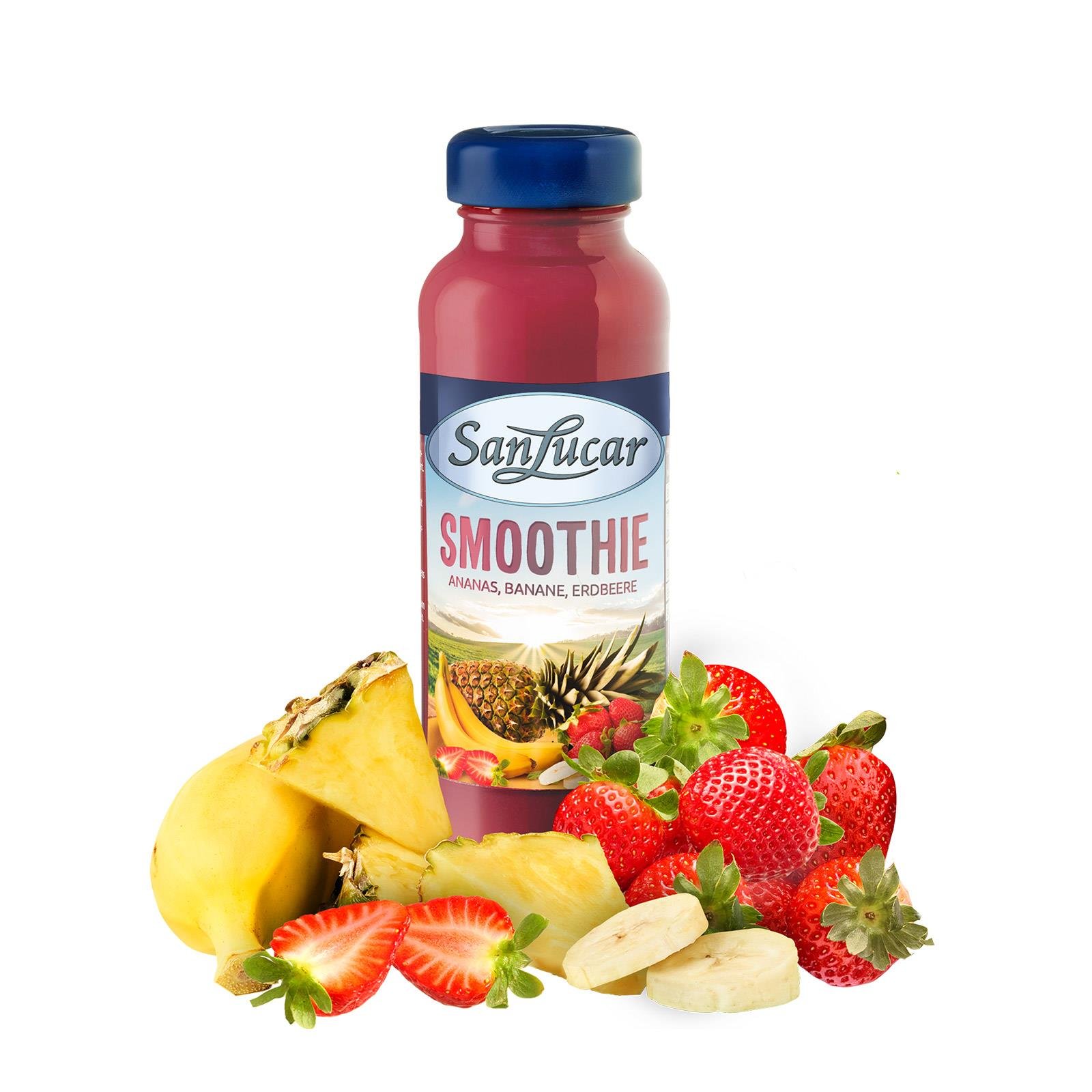 SanLucar Ananas-Banane-Erdbeere Smoothie