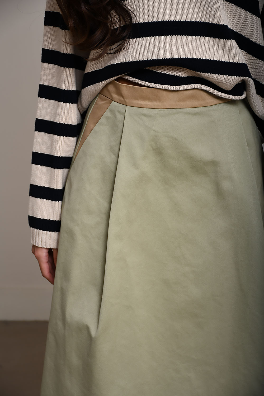 Imma26 cotton patchwork skirt
