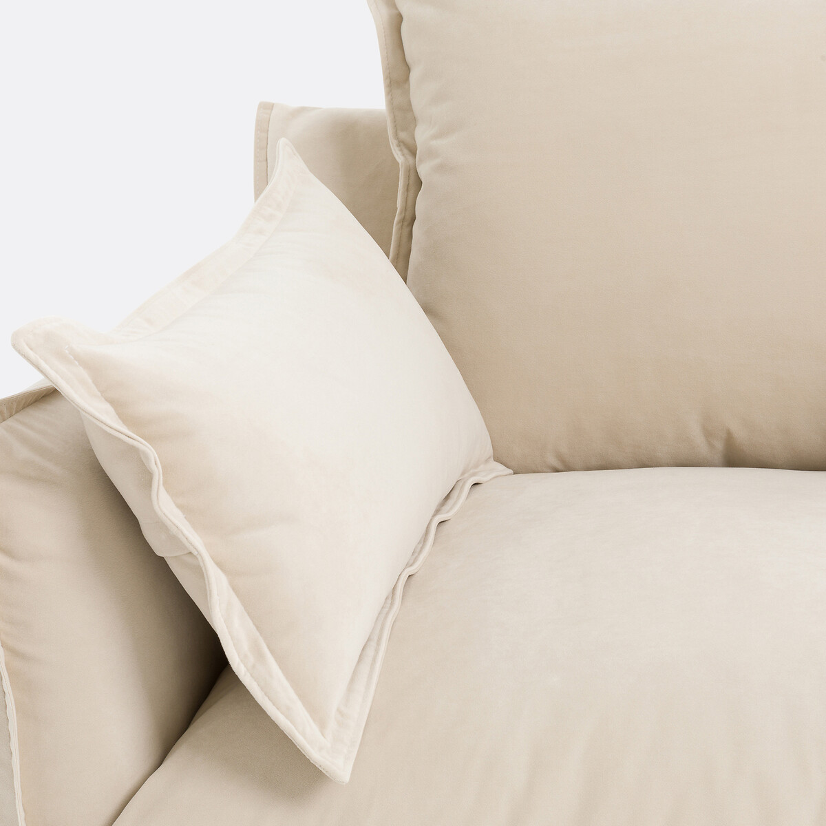 LA REDOUTE INTERIEURS<br>Banco em fluweel, Odna