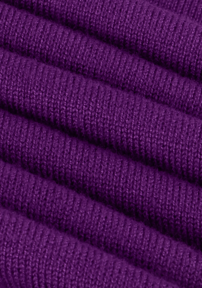 NOTRE-V paarse notre-v coltrui basic knit blouse