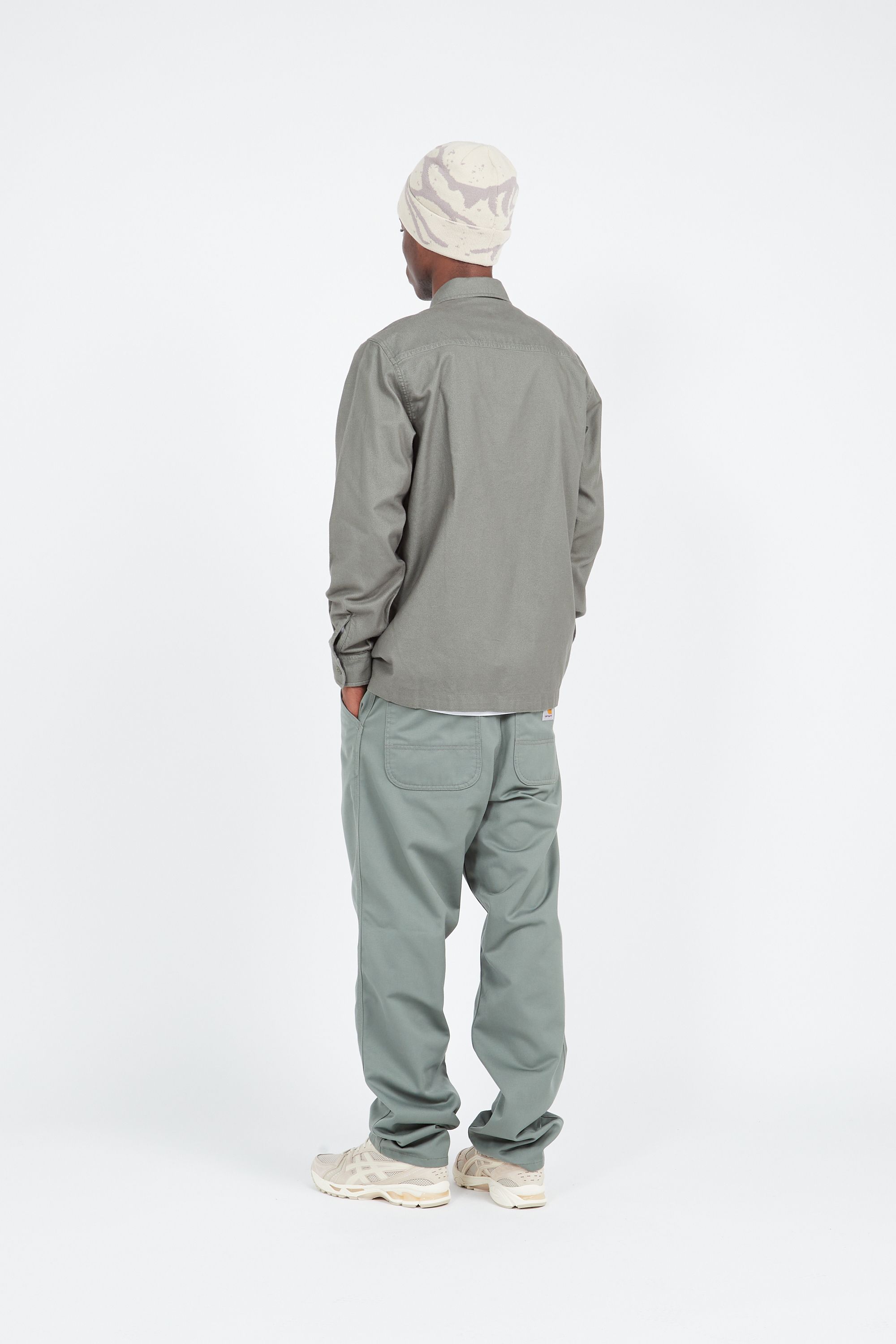 CARHARTT WIP Chemise  L/S Charter Shirt Vert