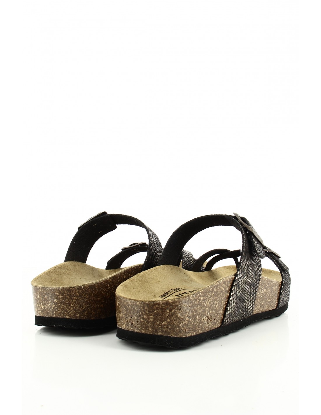 plakton Mules Femme Cp Bombay Serpent