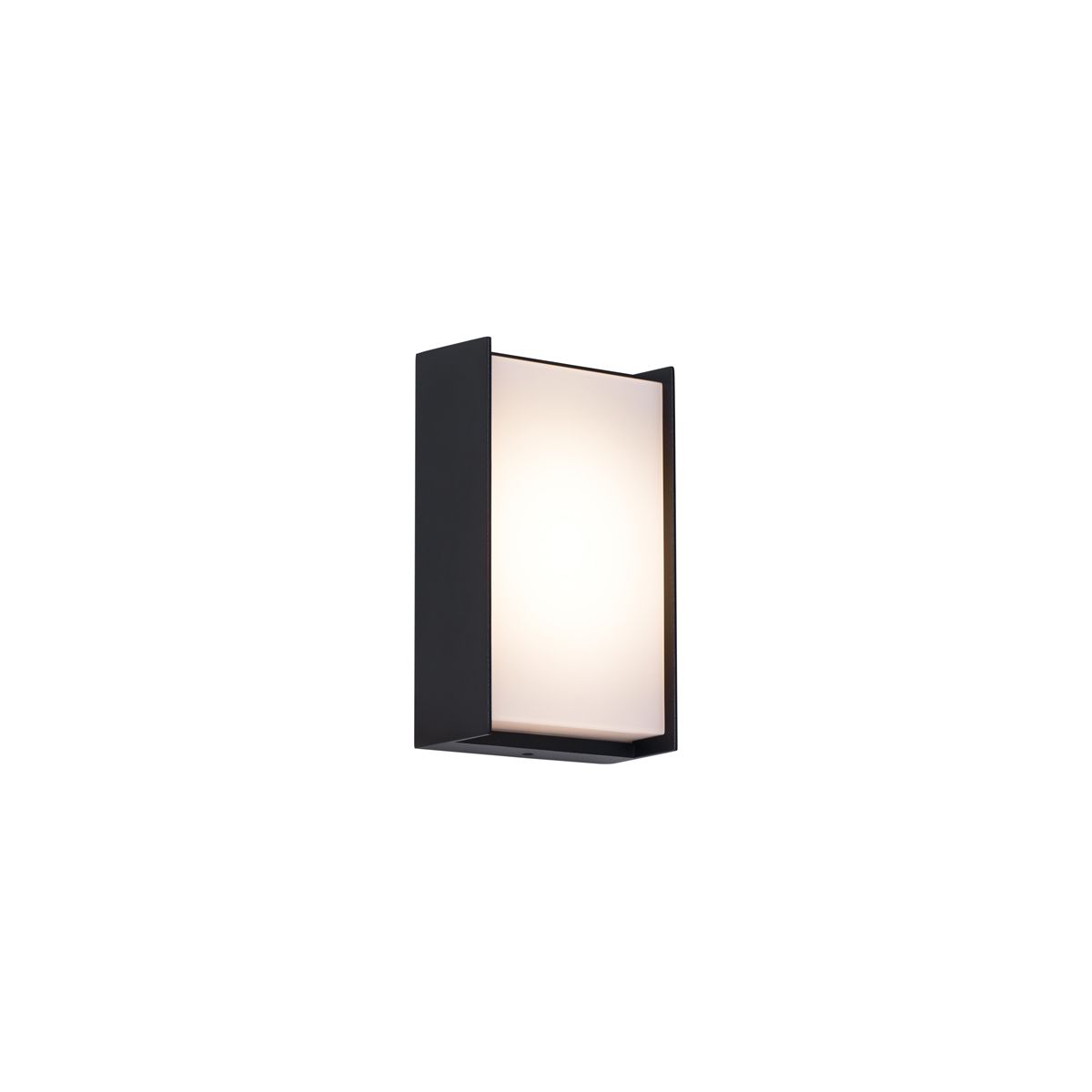Moderne buiten wandlamp zwart incl. LED IP65 - Packet
