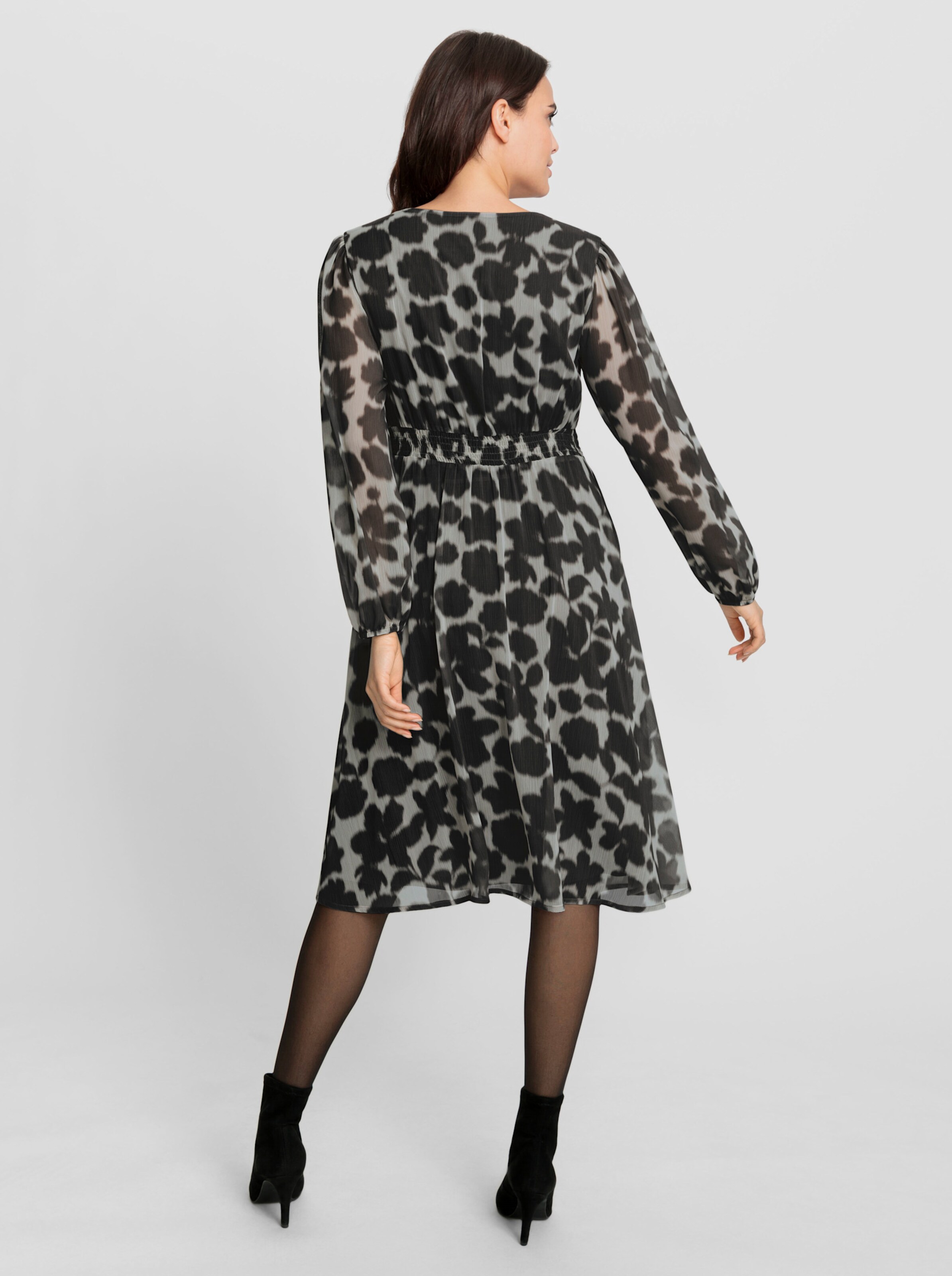 Druck-Kleid