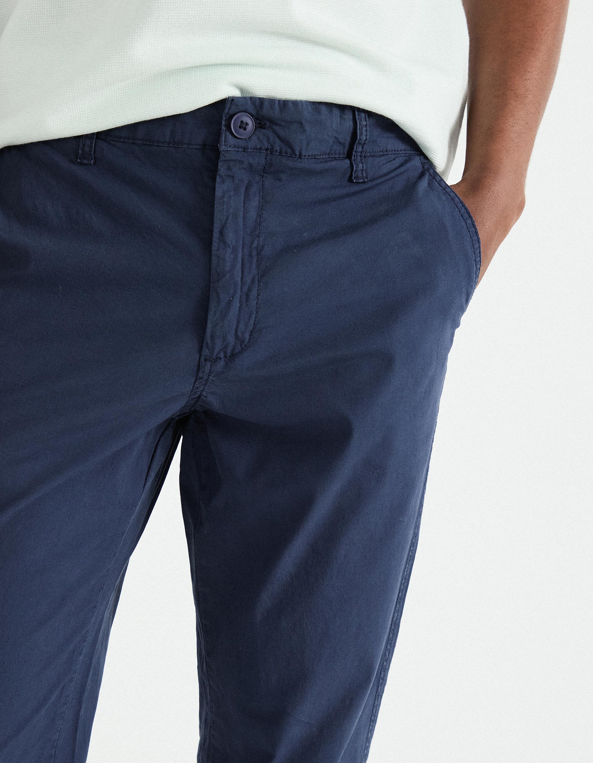 Calças Chino, Homem, Azul Escuro