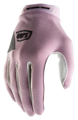 Gants Longs 100% Ridecamp Femme Rose