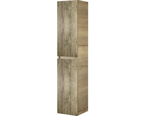 Sanox Frozen hoge kast, BxHxD 35 x 170 x 35 cm, frontkleur: Frans eiken