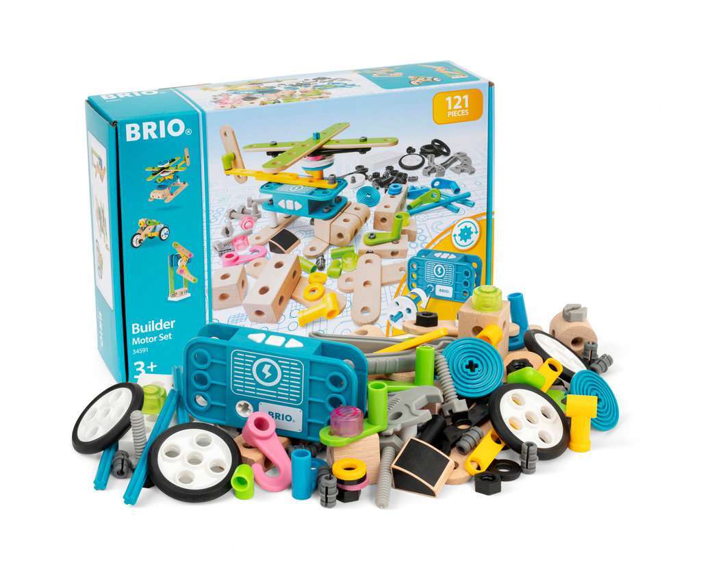 BRIO Spiel Builder Motor-Konstruktionsset, 120tlg.