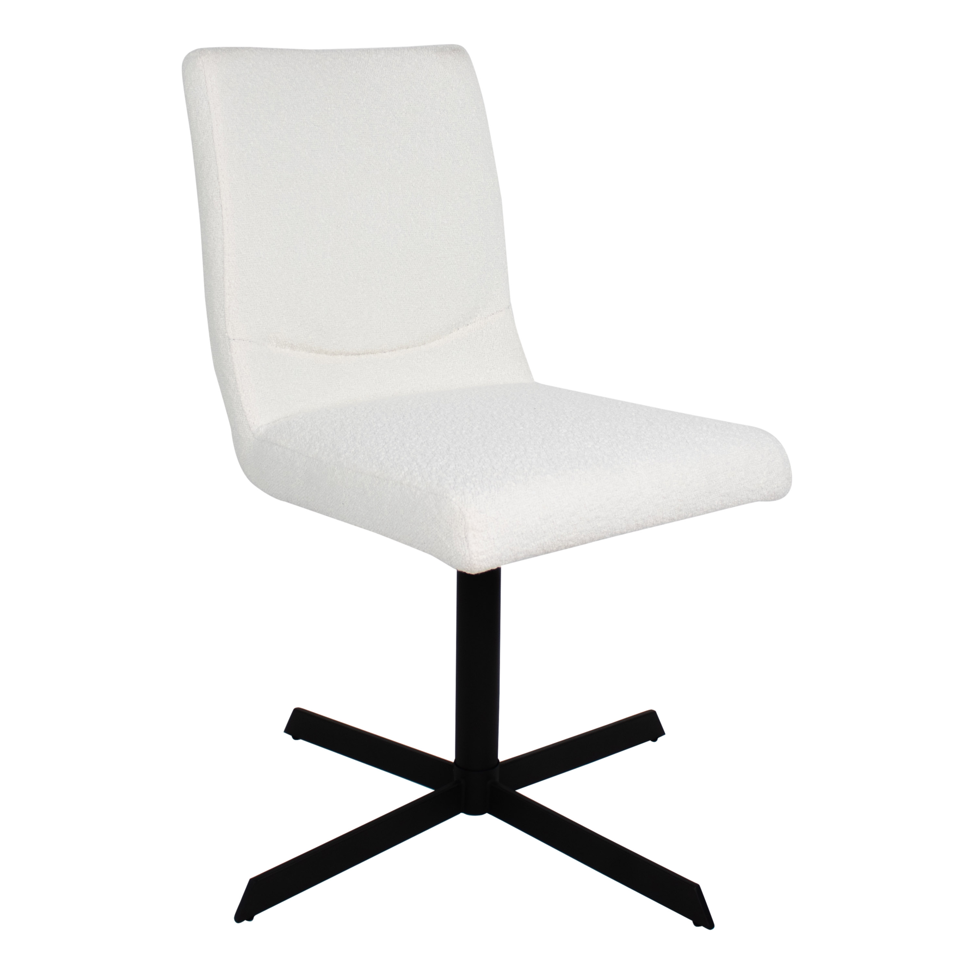 Kick eetkamerstoel Sam Boucle - wit