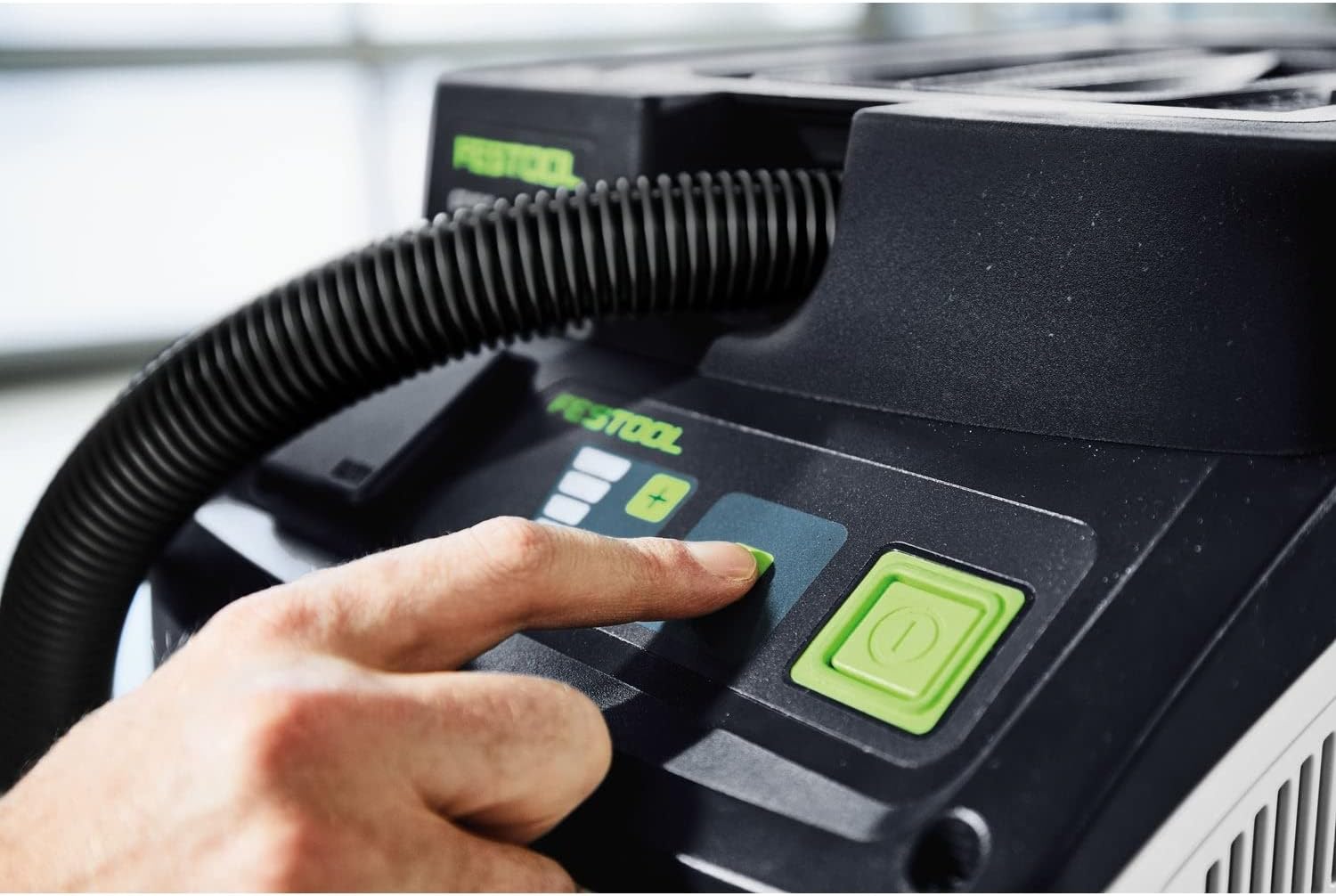 Festool Absaugmobil CT 15 E CLEANTEC (mit Hauptfilter, Saugschlauch, SELFCLEAN Filtersack, Fugendüse, Polsterdüse)