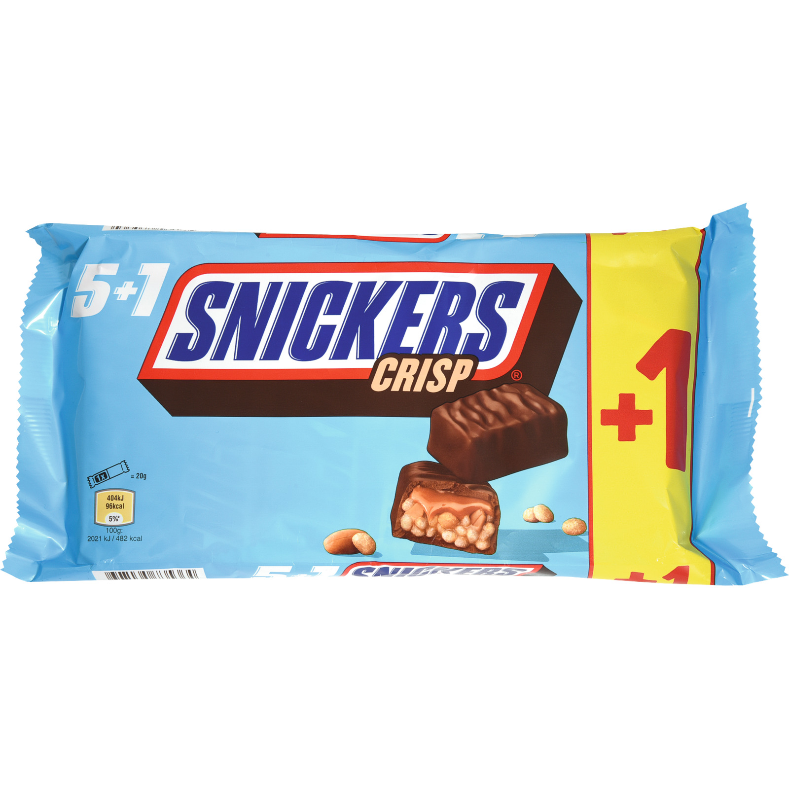 Snickers Crisp 6x40g