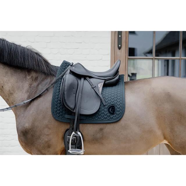 Zadeldek Kentucky Plaited 3D Logo Dressuur Groen