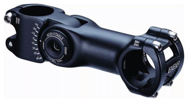 Potence Ajustable BBB HighSix 31.8mm Noir