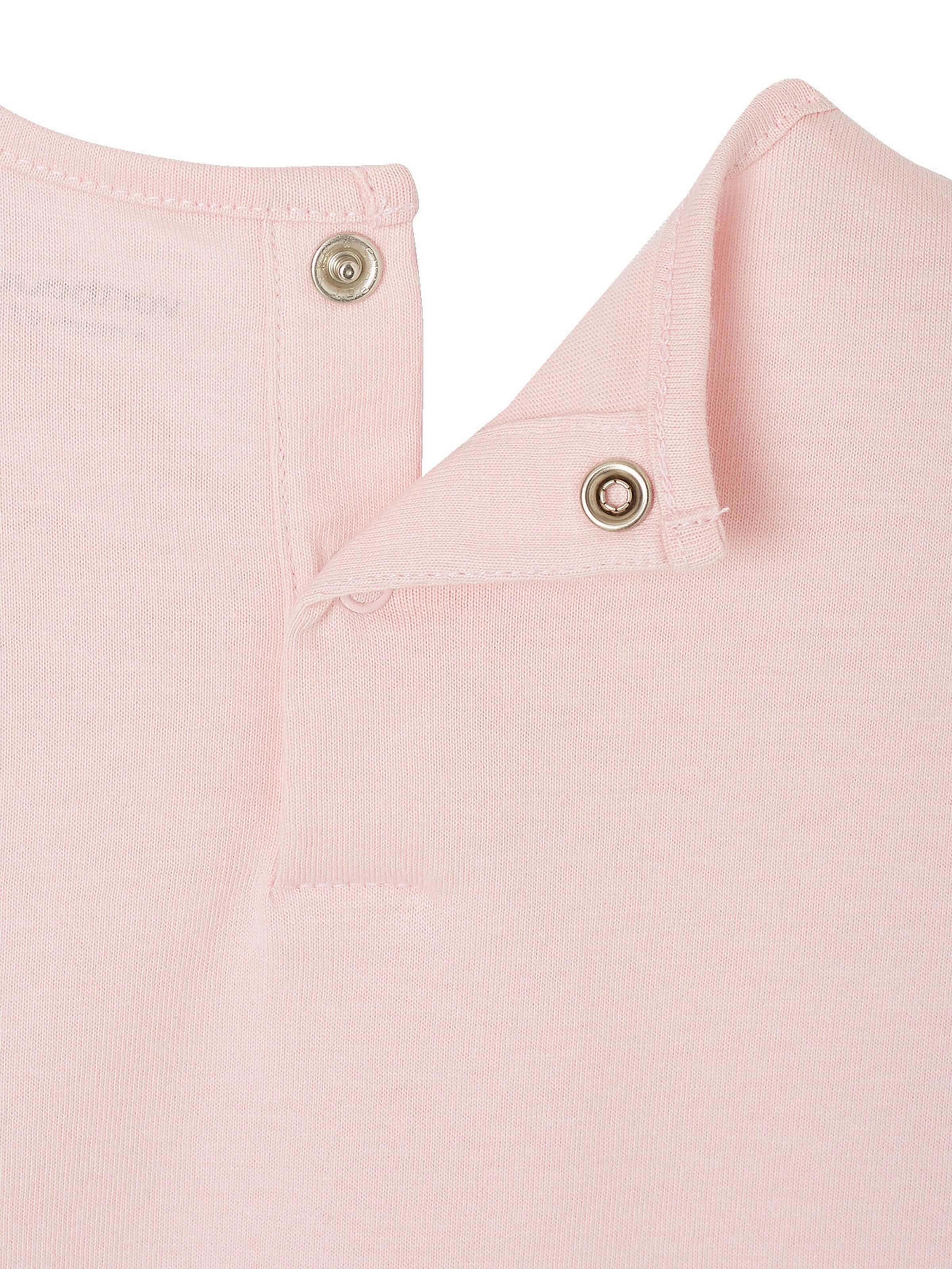 Vertbaudet Bio-Kollektion: Baby T-Shirt mit Messageprint hellrosa