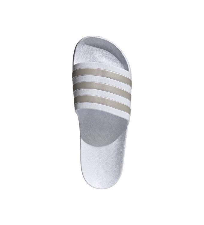 adidas ADILETTE AQUA ftwwht/plamet/ftwwht