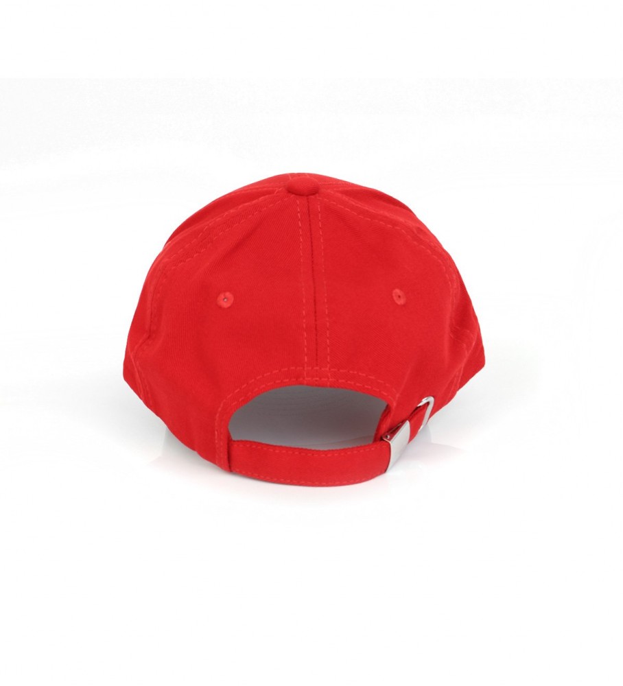 Boné BOSS Bold Curvo Vermelho