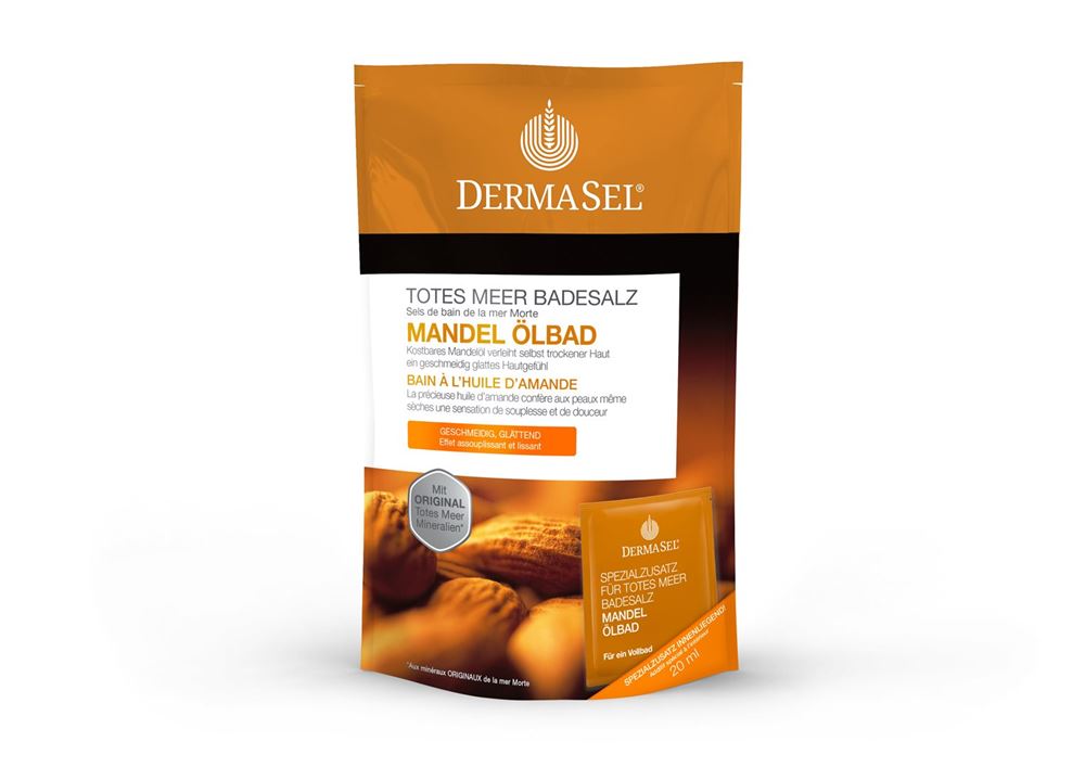Dermasel Badesalz Mandel Ölbad  20ml Btl 400 g