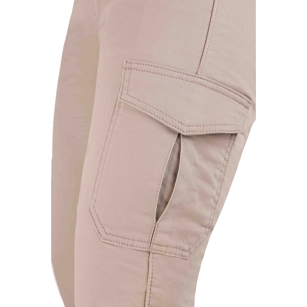 All One - Pantalon femme Cargo Evo Lady Beige