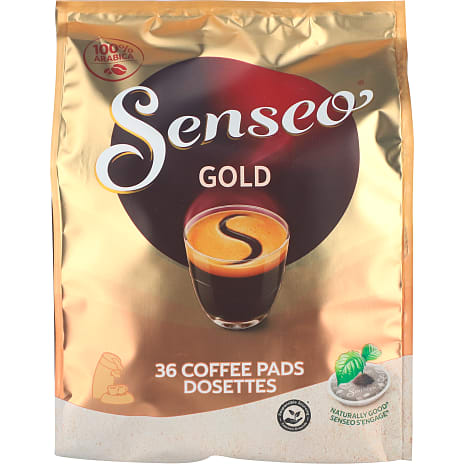 Gold kaffepuder